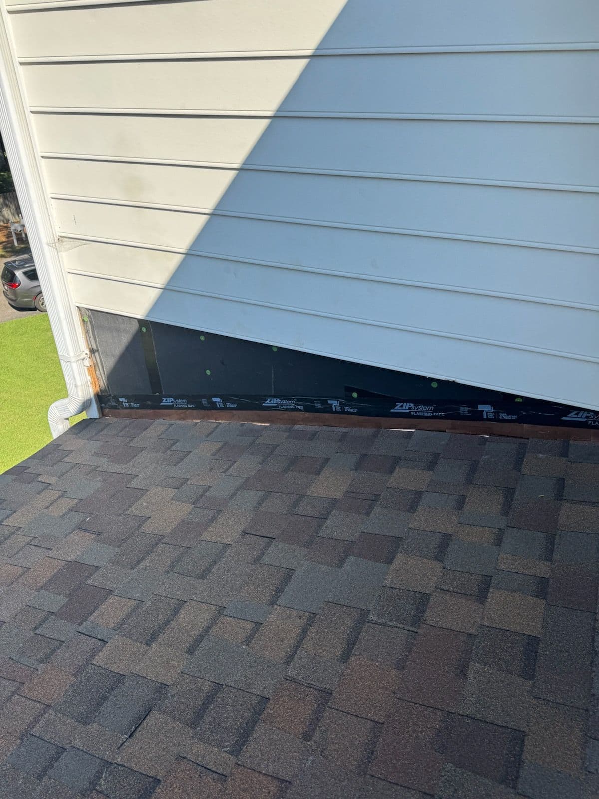 Project New Roof Installation and Siding Repair with Copper Features image
