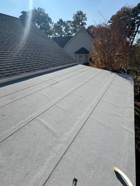 Seamless Flat Roofing in Wilmington NC