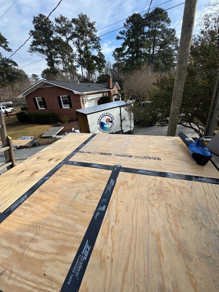 Project Porch Roof Repair in Castle Hayne NC image