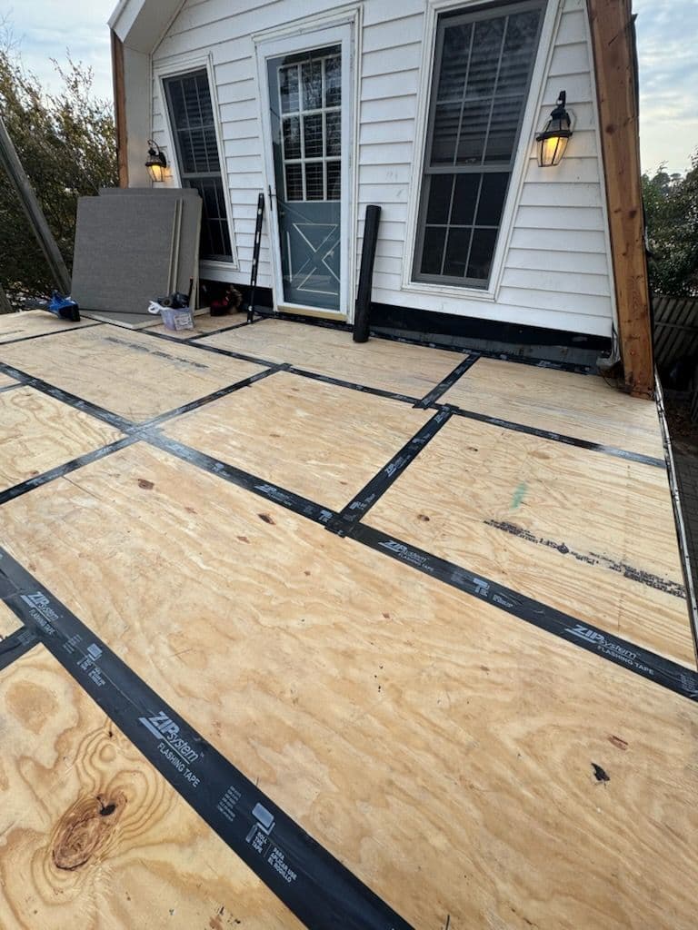 Gallery photos for Porch Roof Repair in Castle Hayne NC: Image #1