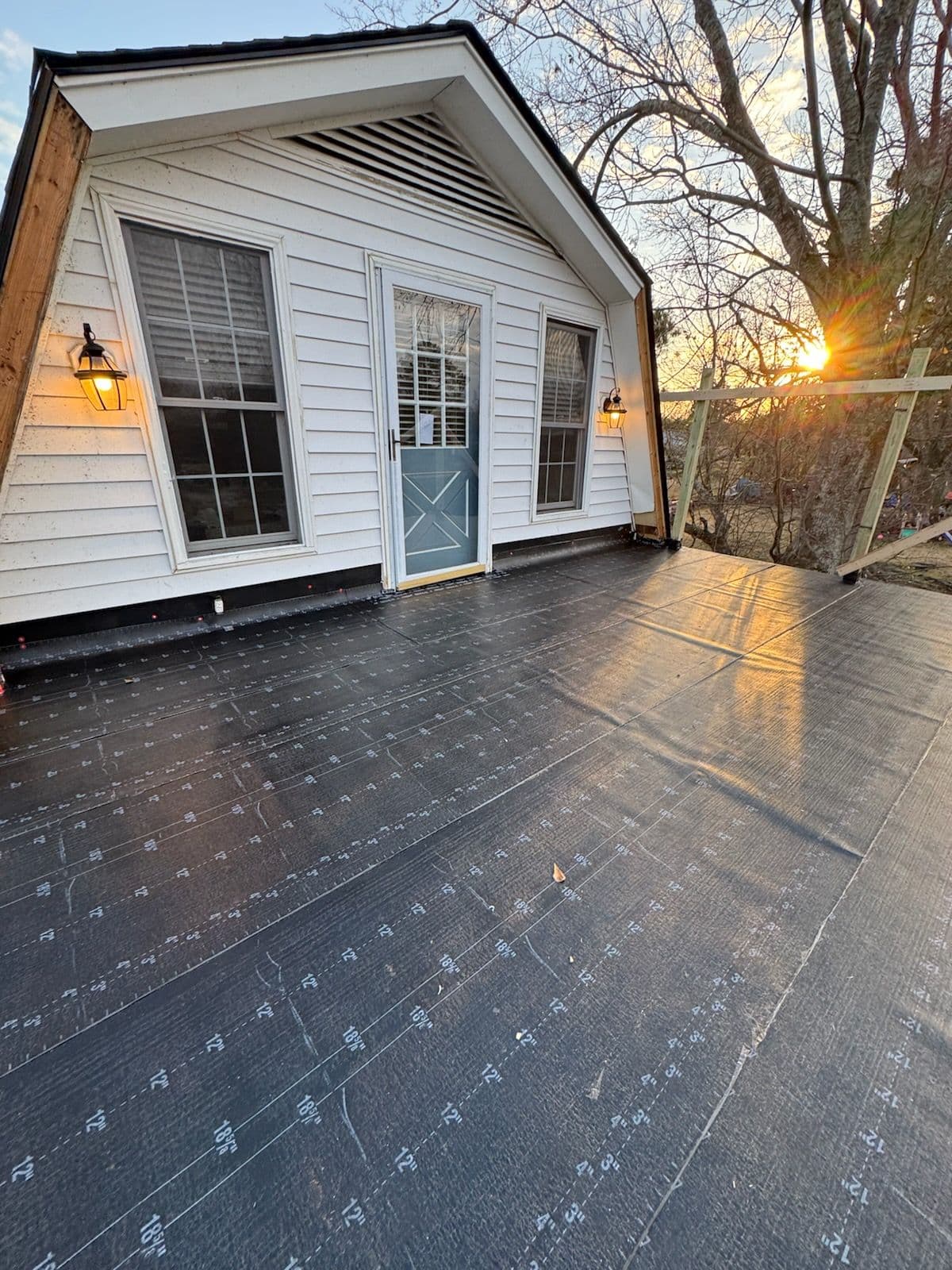 Project Porch Flat Roofing Project in Castle Hayne image